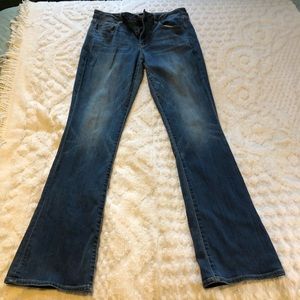 American Eagle super stretch skinny kick jeans,12L
